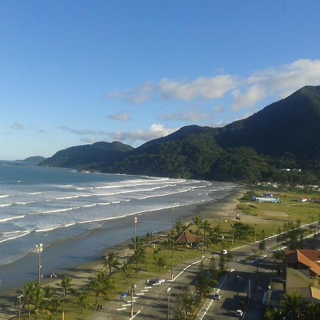 Apto Frente Ao Mar Peruibe Bagian luar foto