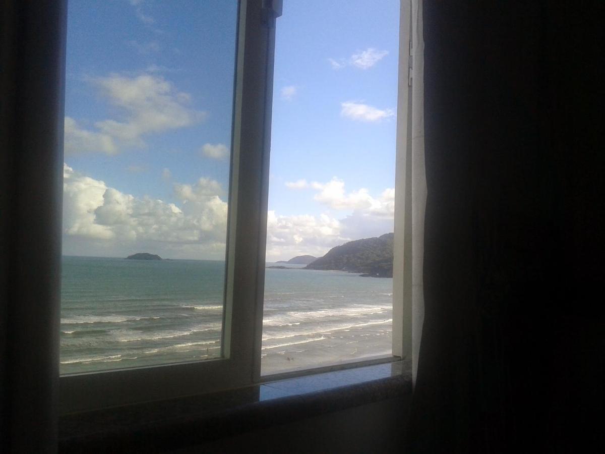 Apto Frente Ao Mar Peruibe Bagian luar foto